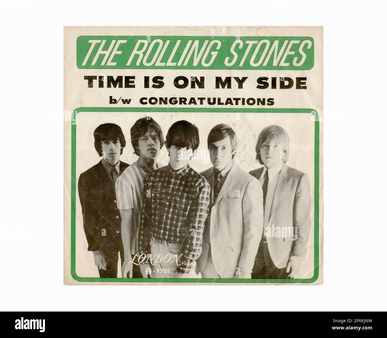 Rolling Stones - 1964 09 A - Vintage 45 R.P.M Music Vinyl Record Foto Stock