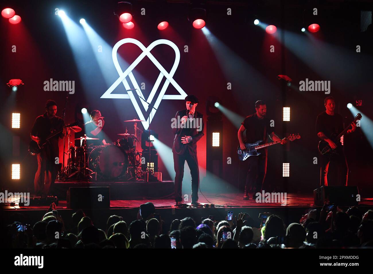 Fort Lauderdale, Florida, Stati Uniti. 01st maggio, 2023. Ville valo si esibisce durante il VV Neon Noir Tour al Revolution Live il 1 maggio 2023 a Fort Lauderdale, Florida. Credit: Mpi04/Media Punch/Alamy Live News Foto Stock