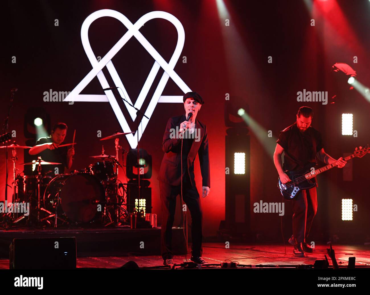 Fort Lauderdale, Florida, Stati Uniti. 01st maggio, 2023. Ville valo si esibisce durante il VV Neon Noir Tour al Revolution Live il 1 maggio 2023 a Fort Lauderdale, Florida. Credit: Mpi04/Media Punch/Alamy Live News Foto Stock