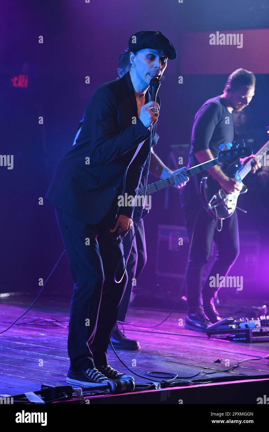 Fort Lauderdale, Florida, Stati Uniti. 01st maggio, 2023. Ville valo si esibisce durante il VV Neon Noir Tour al Revolution Live il 1 maggio 2023 a Fort Lauderdale, Florida. Credit: Mpi04/Media Punch/Alamy Live News Foto Stock