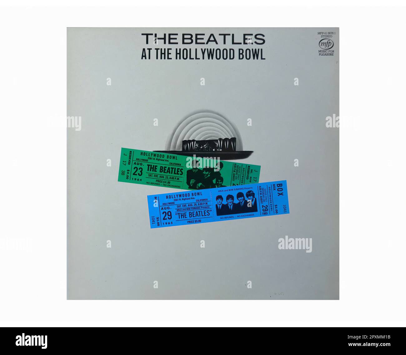 The Beatles - all'Hollywood Bowl - Vintage L.P Music Vinyl Record Foto Stock