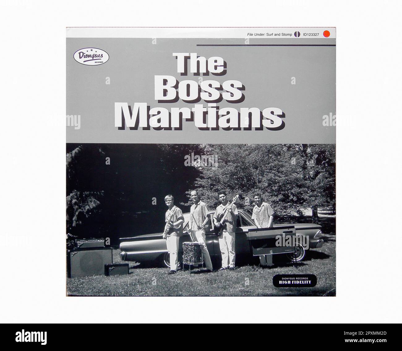 The Boss Martians [1995] - Sleeve Vintage Vinyl Record Foto Stock