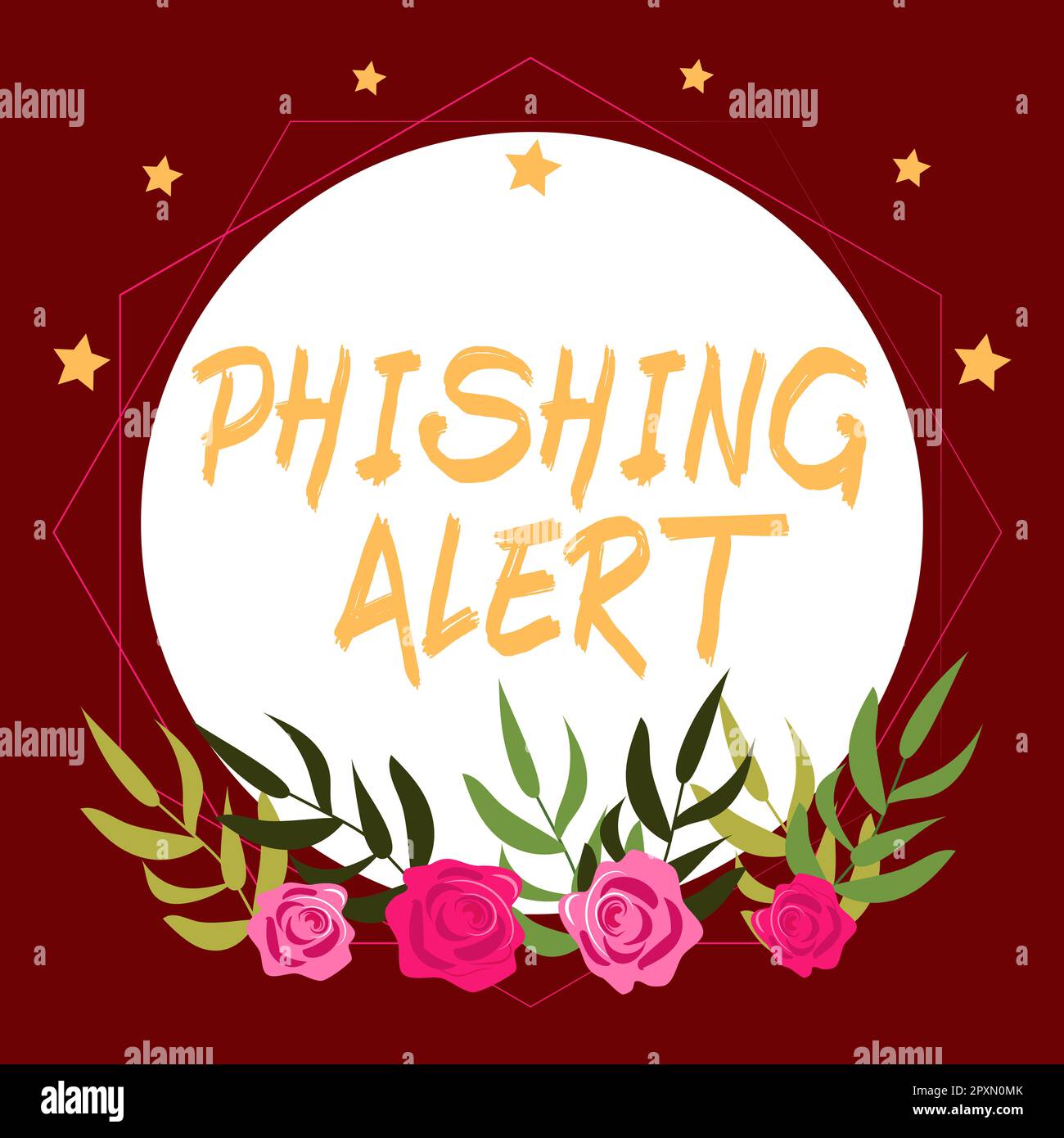 Didascalia concettuale Phishing Alert, concetto Internet consapevole del tentativo fraudolento di ottenere informazioni sensibili Foto Stock