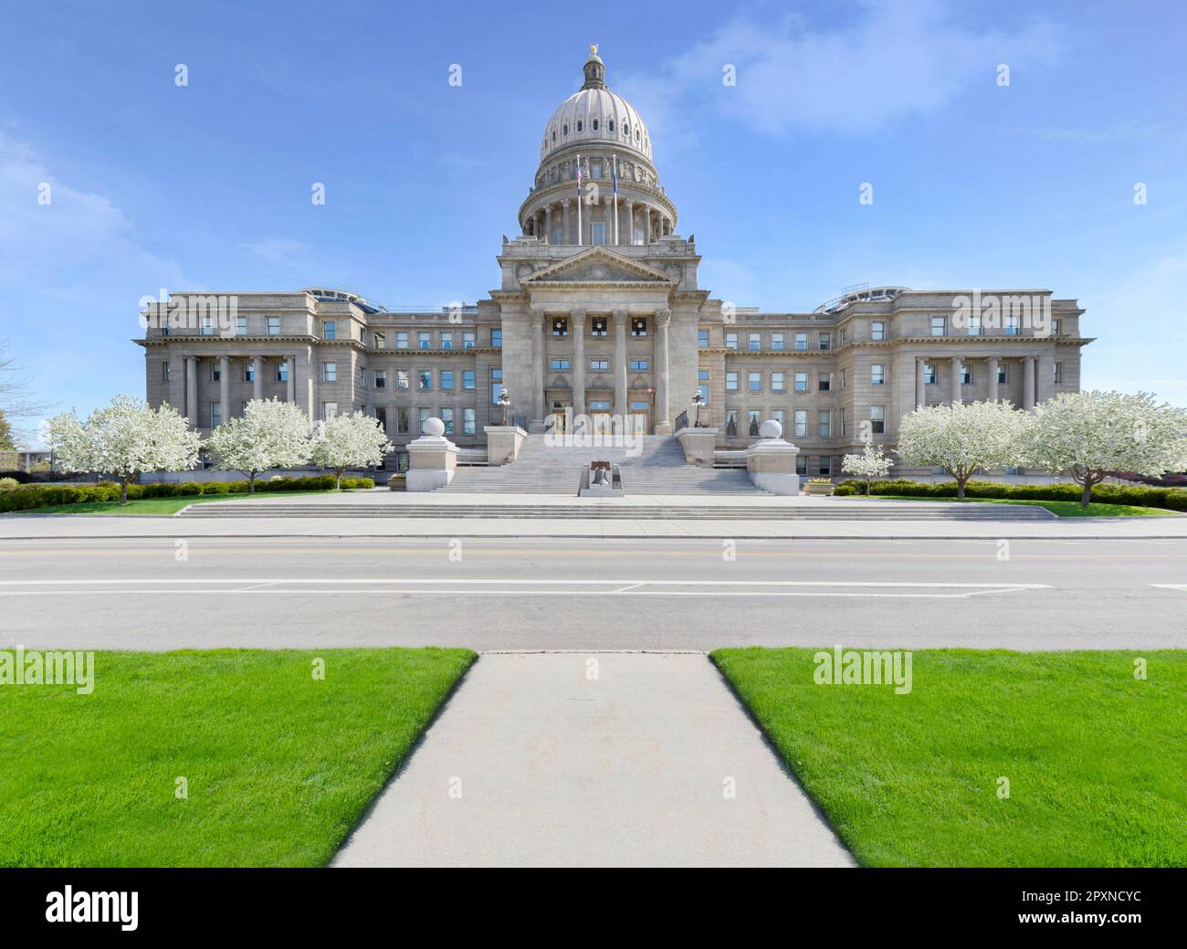 Capitale dello stato a Boise, Idaho Foto Stock