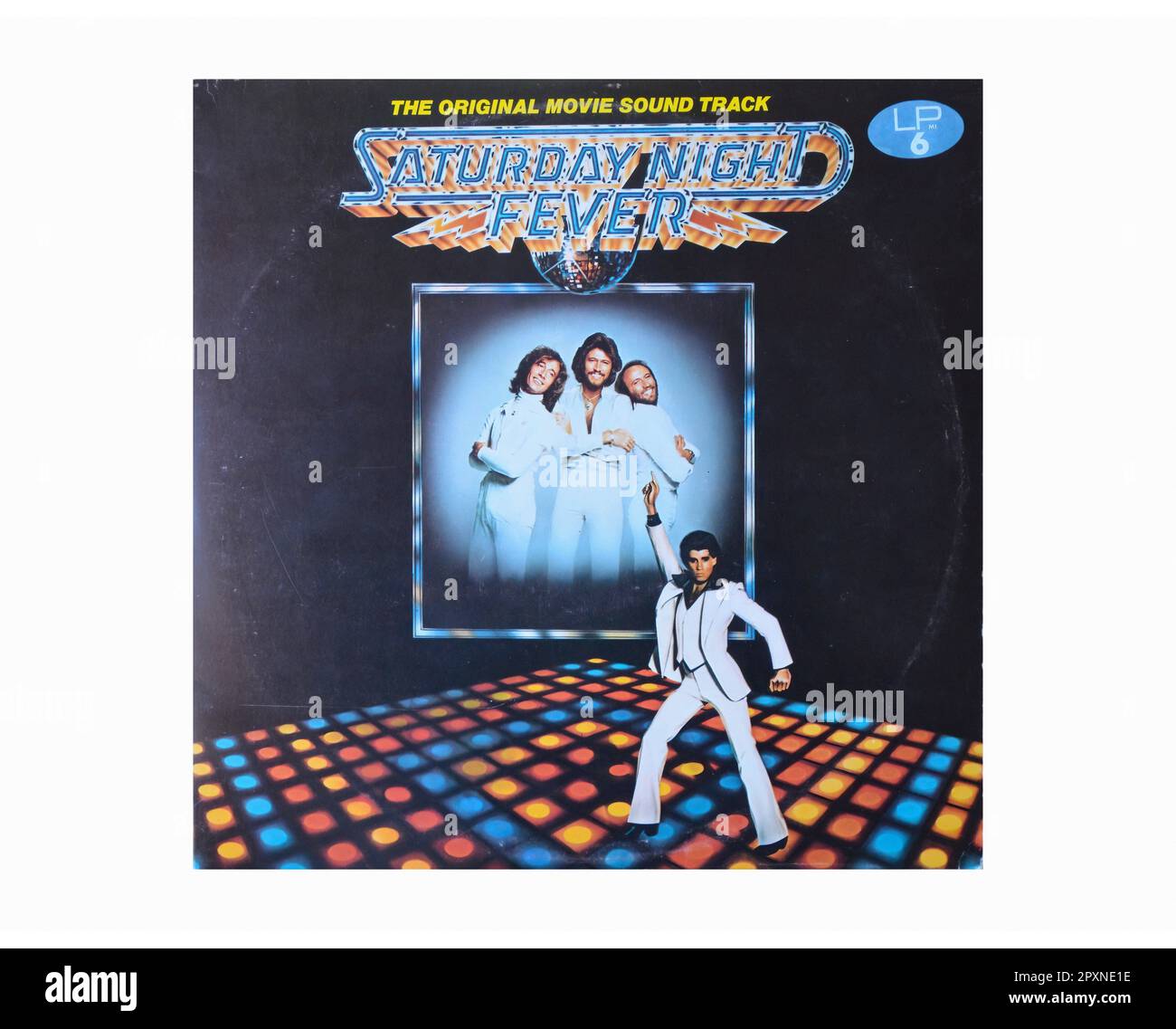 Vari Artisti - The Original Movie Soundtrack Saturday Night Fever - Vintage L.P Music Vinyl Record Foto Stock