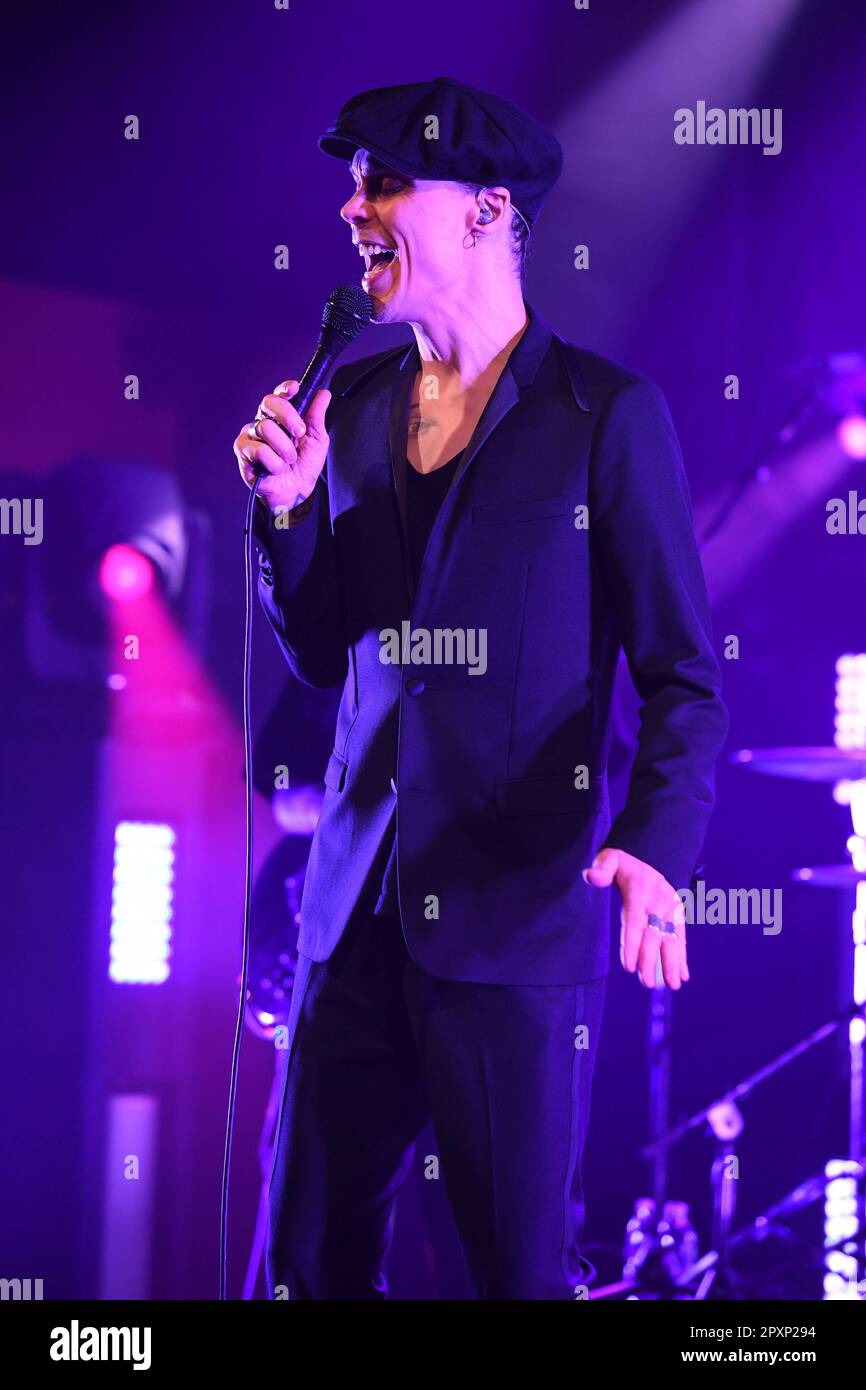 Fort Lauderdale, Florida, Stati Uniti. 01st maggio, 2023. Ville valo si esibisce durante il VV Neon Noir Tour al Revolution Live il 1 maggio 2023 a Fort Lauderdale, Florida. Credit: Mpi04/Media Punch/Alamy Live News Foto Stock