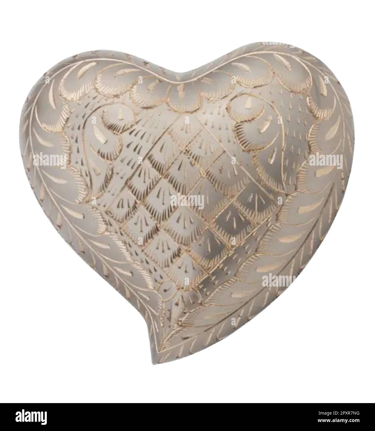 Cuore d'argento Illustrazione Vettoriale