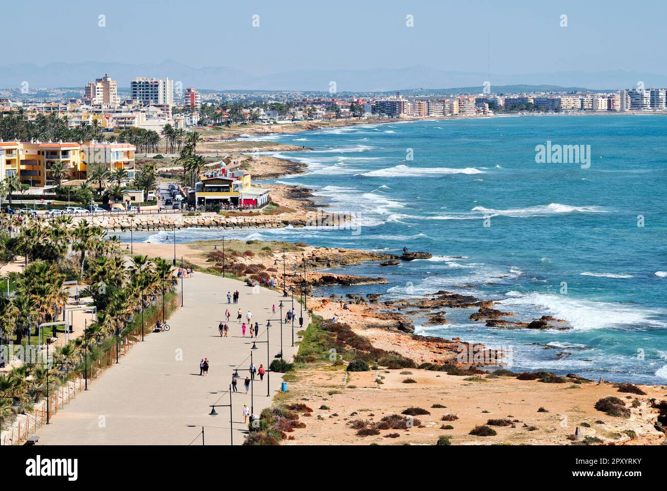 Punta prima mare. Costa Blanca. Spagna Foto Stock