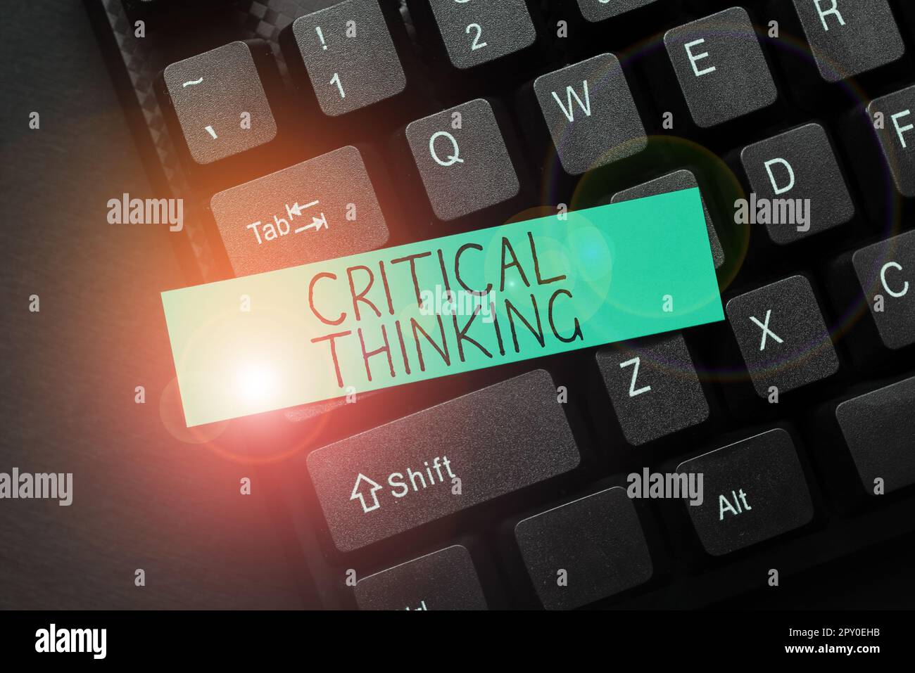 Scrittura a mano segno pensiero critico, Business vetrina sequenza di fasi di un progetto che richiede il tempo più lungo Foto Stock