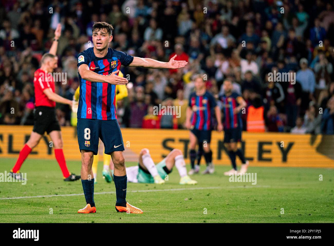 Barcellona, Spagna, 2 maggio 2023. Spagnolo LaLiga: FC Barcelona / CA Osasuna. Credit: Joan G/Alamy Live News Foto Stock