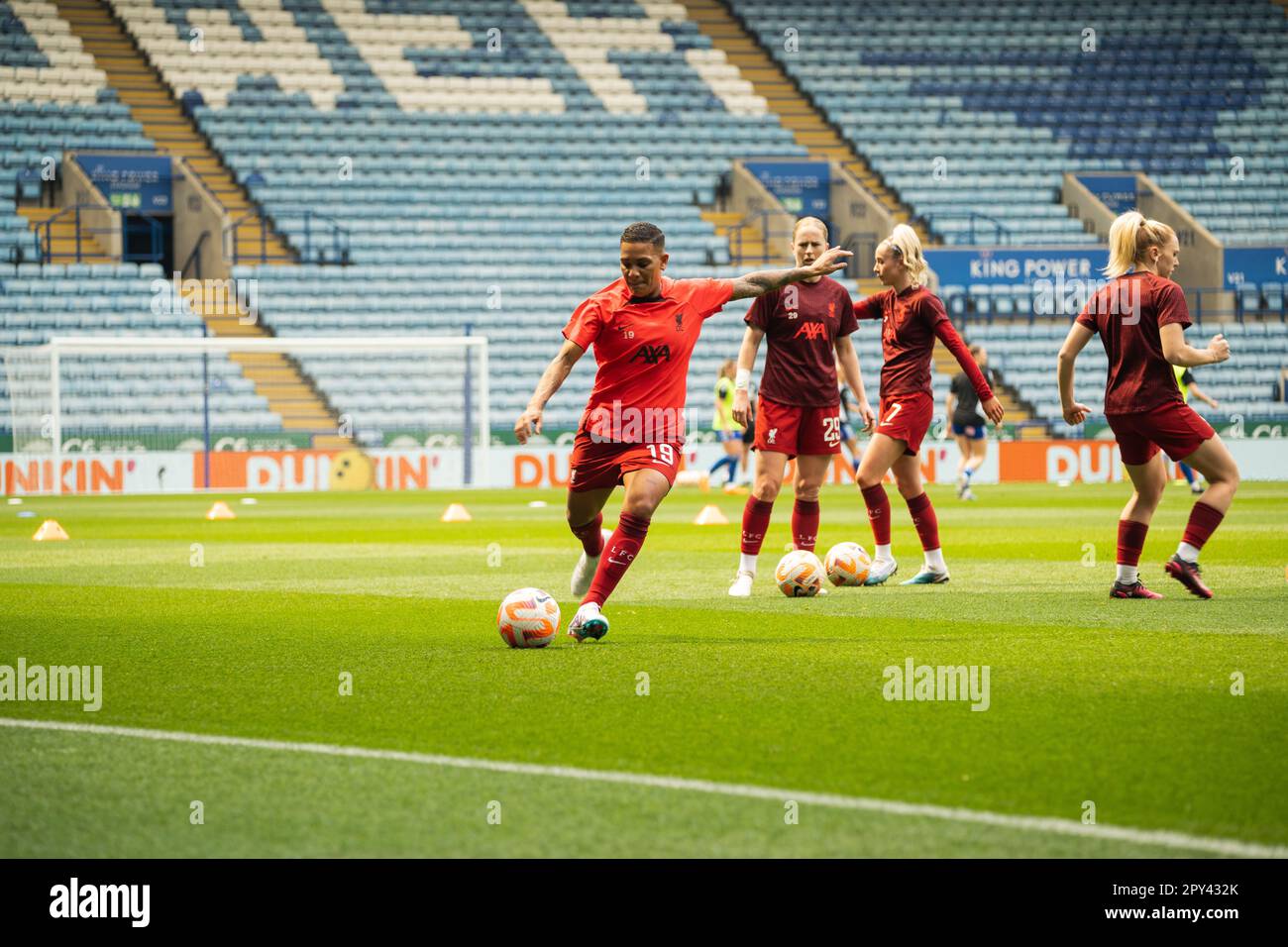 Liverpool FC Women vs Leicester FC Women. Barclays Super League Donna. 29.04.23. Foto Stock