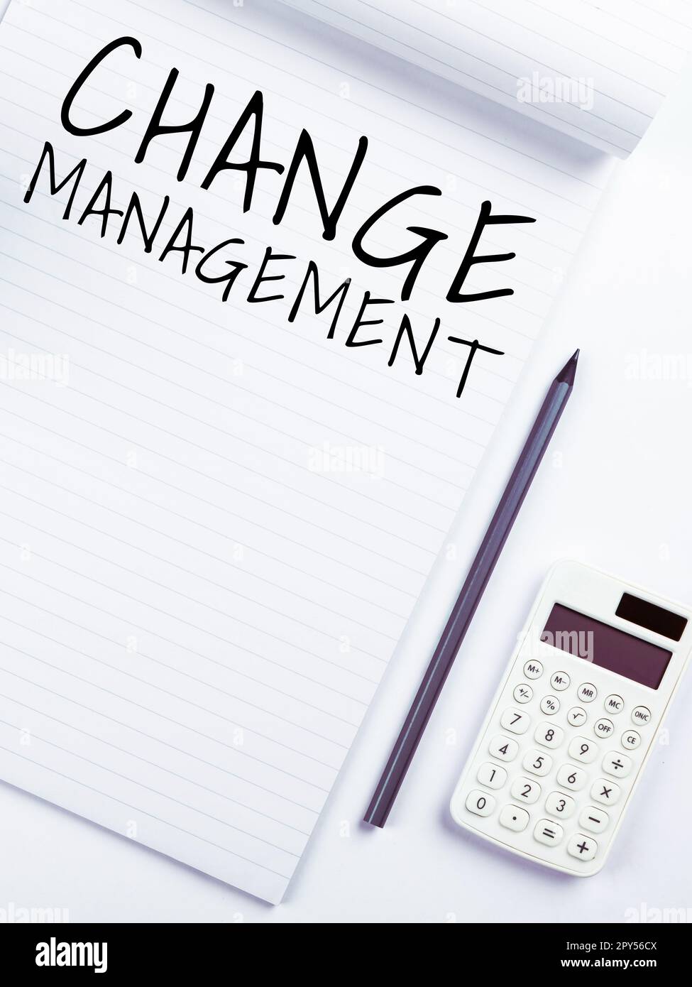 Ispirazione che mostra il segno Change Management. Approccio aziendale Sostituzione della leadership in un'organizzazione nuove politiche Foto Stock
