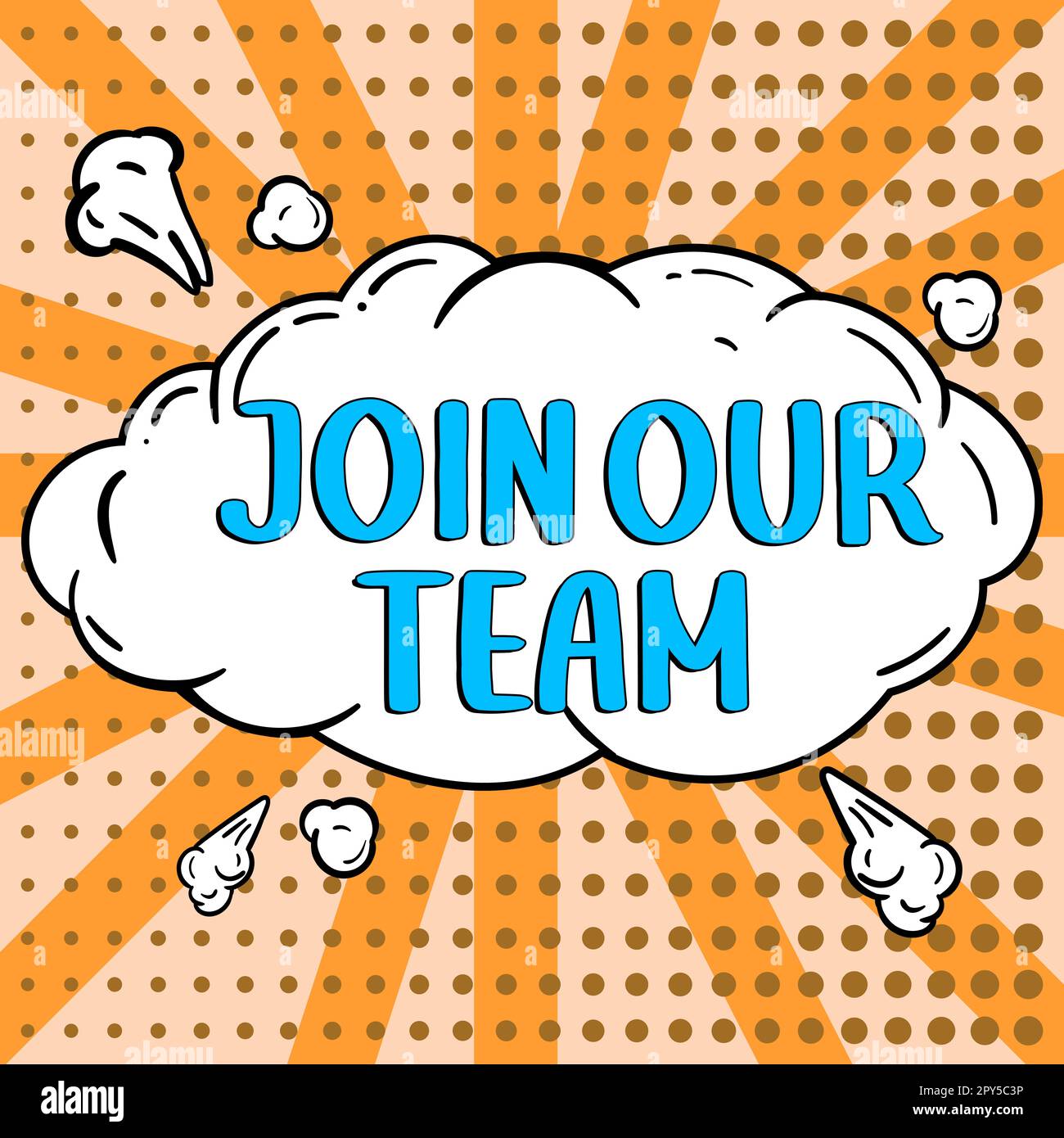 Didascalia concettuale Unisciti al nostro team. Internet Concept Allied associate collabora con noi nuovo dipendente assunto arruolato Foto Stock