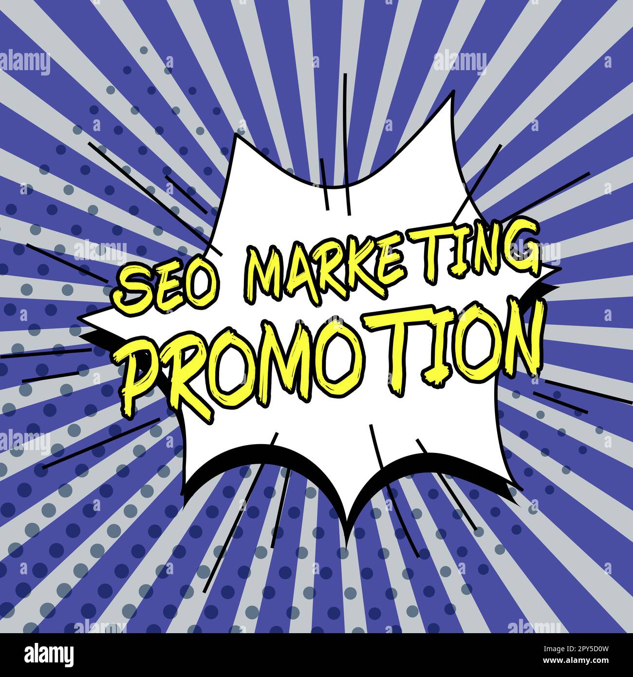 Didascalia concettuale Seo Marketing Promotion. Parola per strategia che implementa per soddisfare le esigenze dei clienti Foto Stock