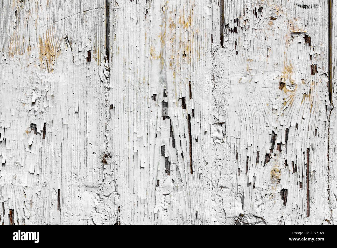 Parete incrinata Foto Stock