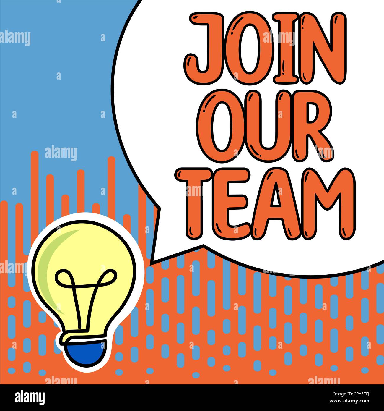 Didascalia concettuale Unisciti al nostro team. Word for Allied associate collabora con noi nuovo dipendente assunto arruolato Foto Stock