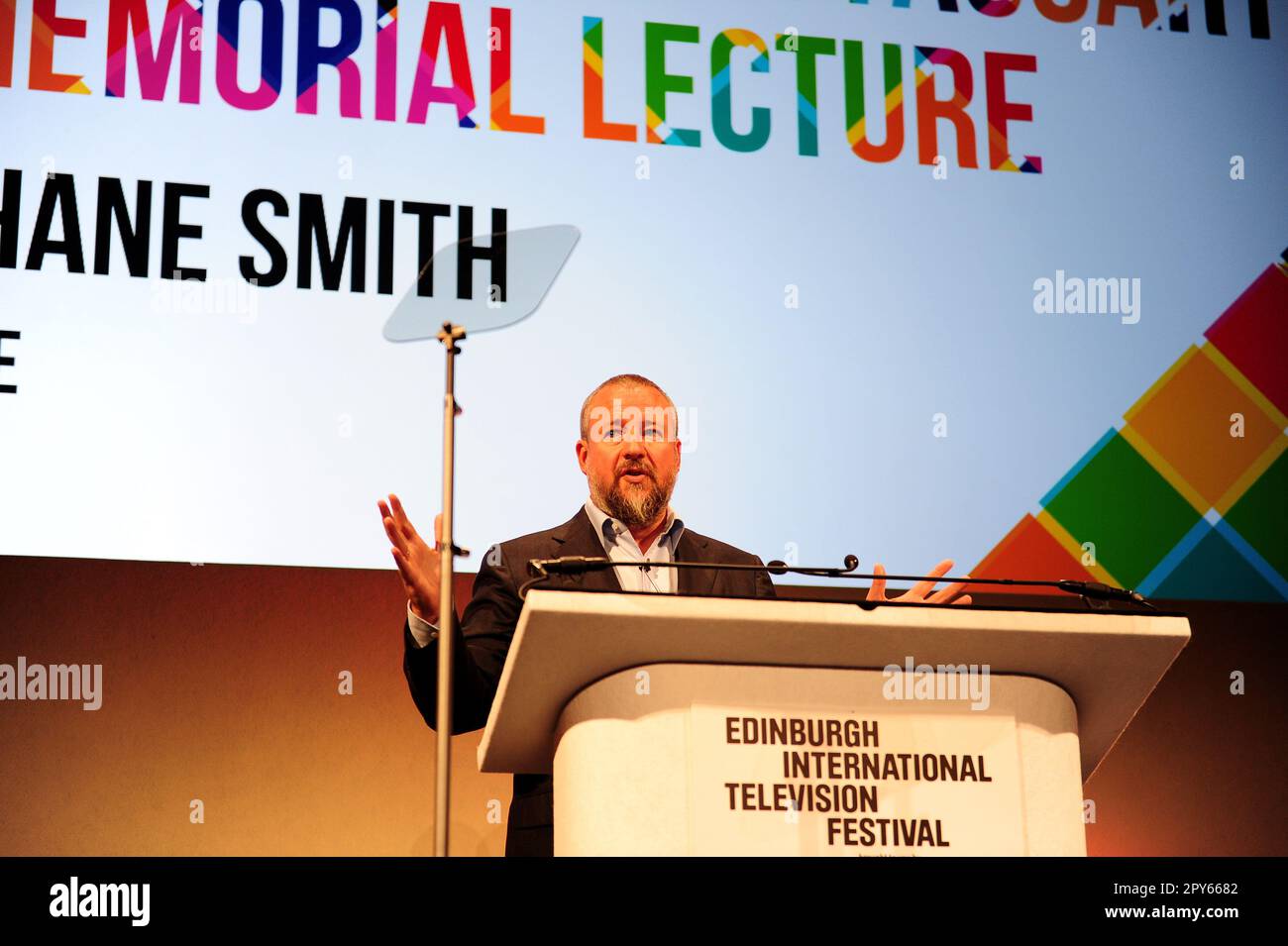 Foto di Simon Wilkinson/SWpix.com - 24/08/2016 - Edinburgh TV Festival, The James MacTaggart Memorial Lecture 2016 by Shane Smith of VICE Foto Stock