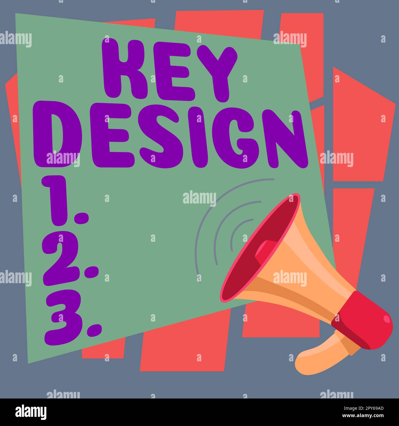 Simbolo che mostra il disegno della chiave. Foto concettuale una realizzazione necessaria o molto importante di un concetto o di un'idea Foto Stock