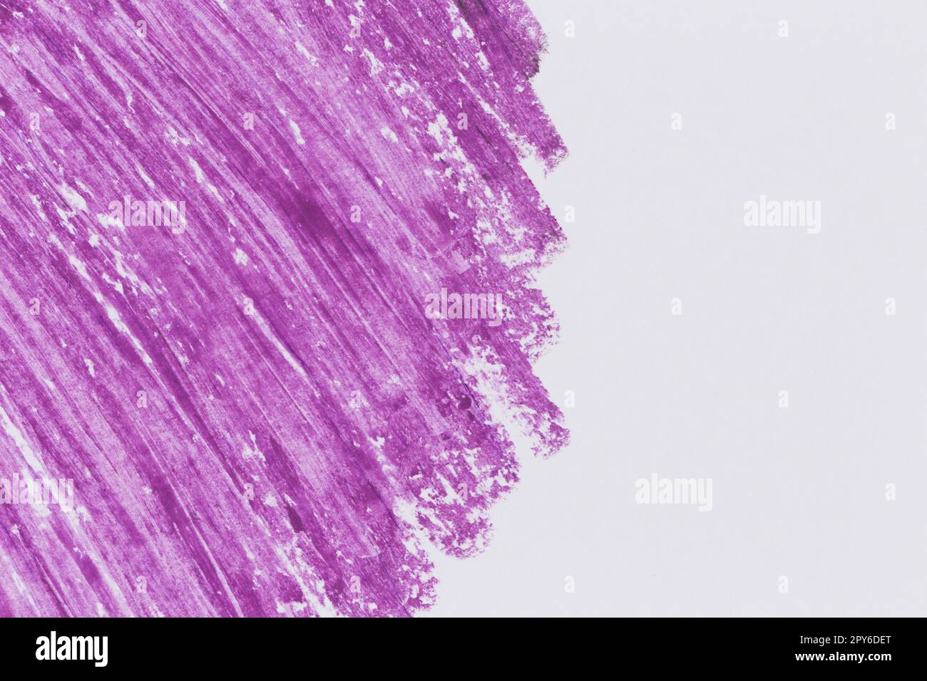 Texture di disegno a mano in pastello di colore viola Foto Stock