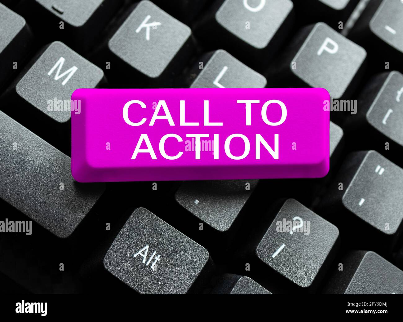 Ispirazione che mostra il segno Call to Action. Il concetto del Internet incoraggia il movimento di decisione per avanzare la strategia riuscita Foto Stock
