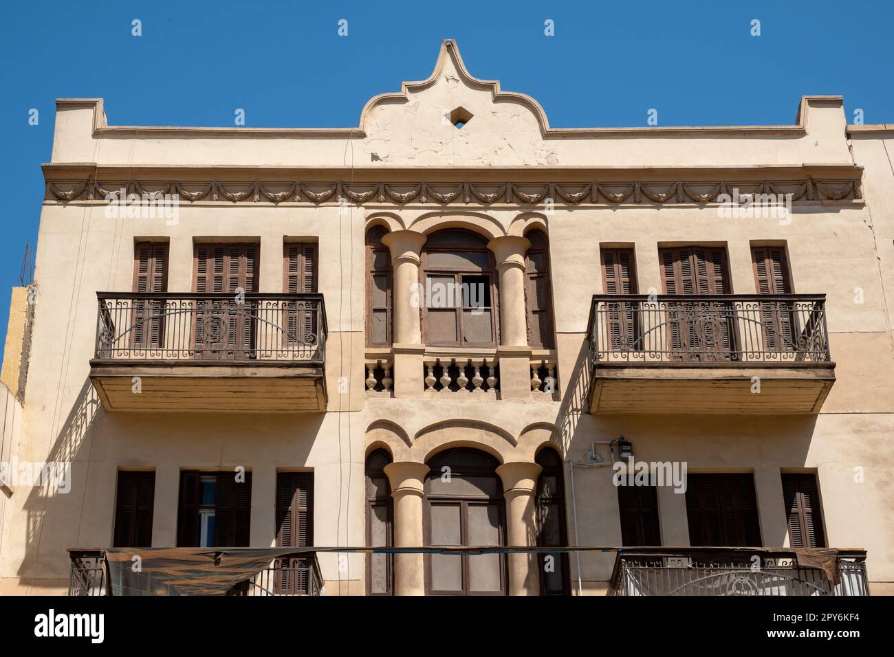 Architettura a Luxor, Egitto Foto Stock