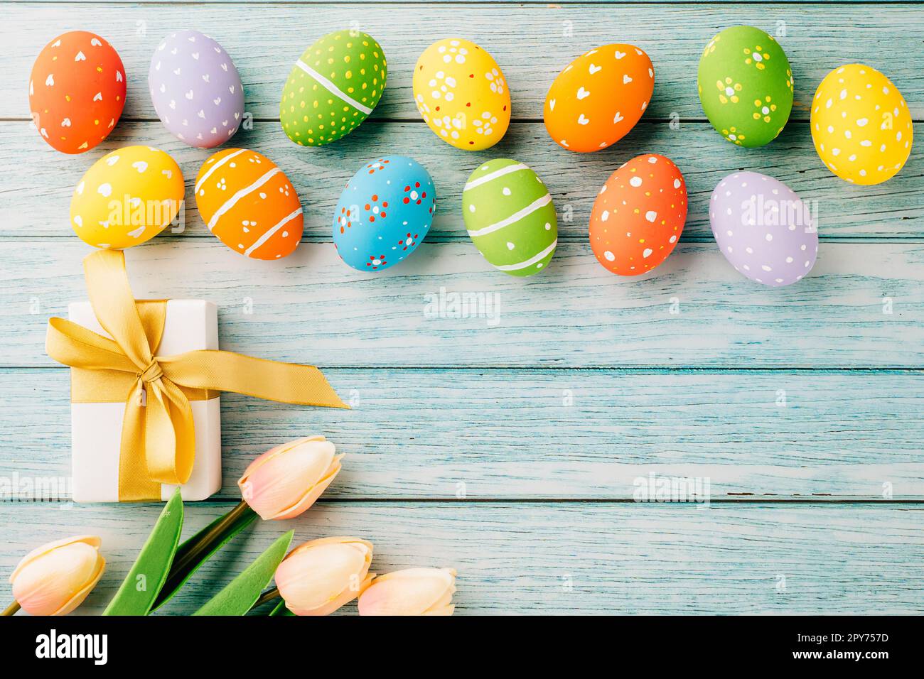 Felice giorno di Pasqua Foto Stock