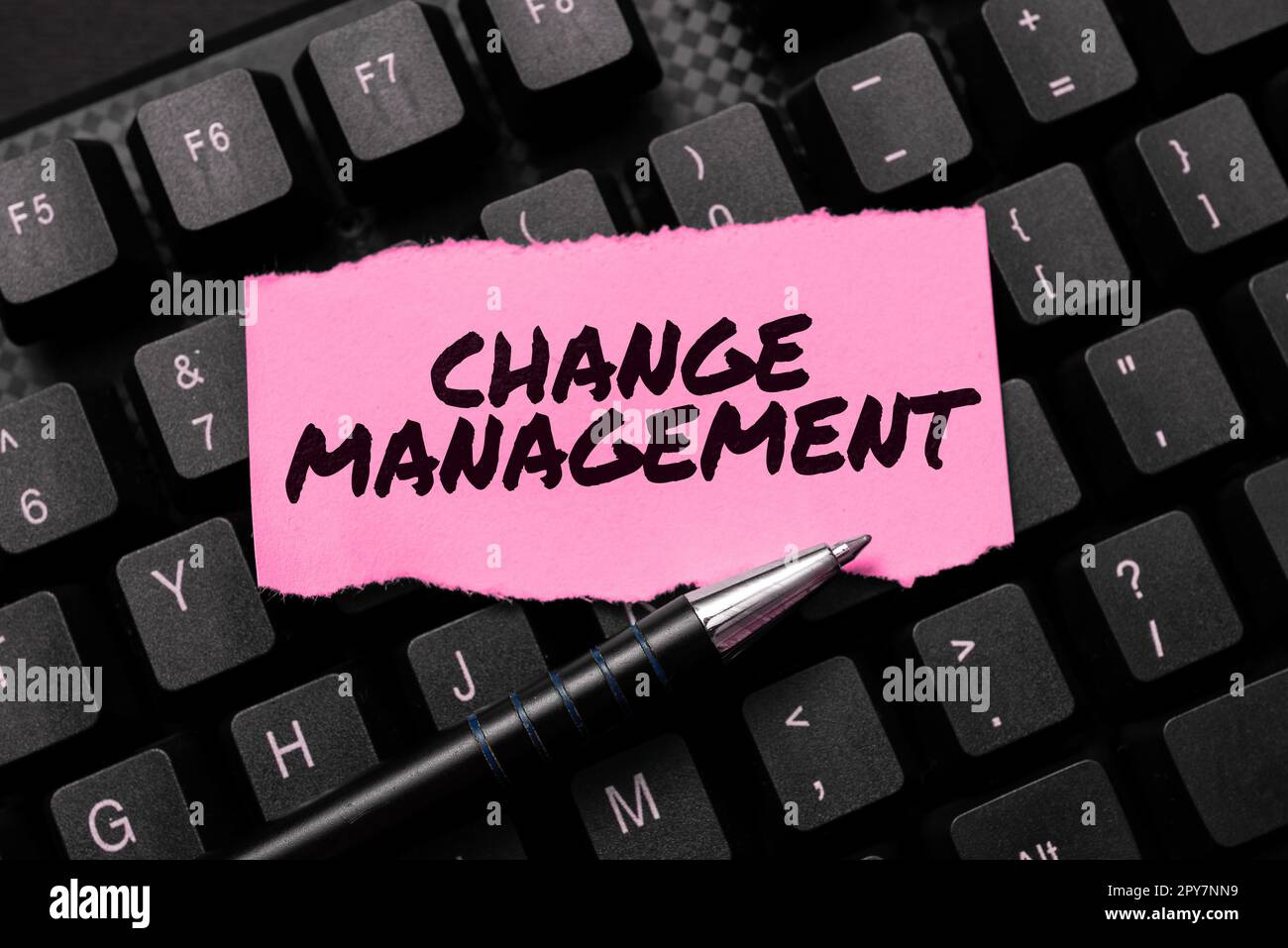 Ispirazione che mostra il segno Change Management. Panoramica aziendale Sostituzione della leadership in un'organizzazione nuove politiche Foto Stock