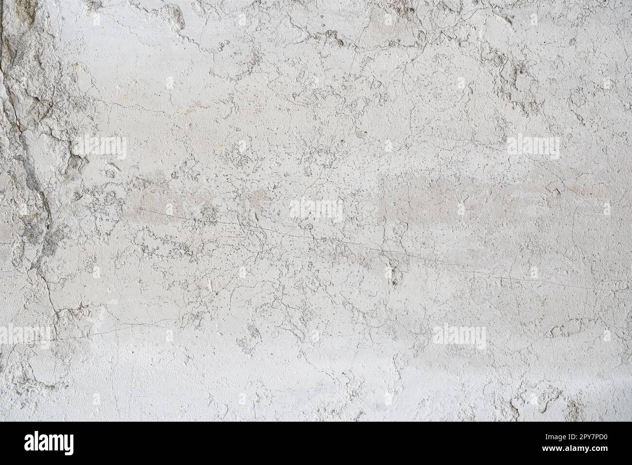 superficie della parete di fondo bianco in marmo granito con struttura in pietra naturale Foto Stock