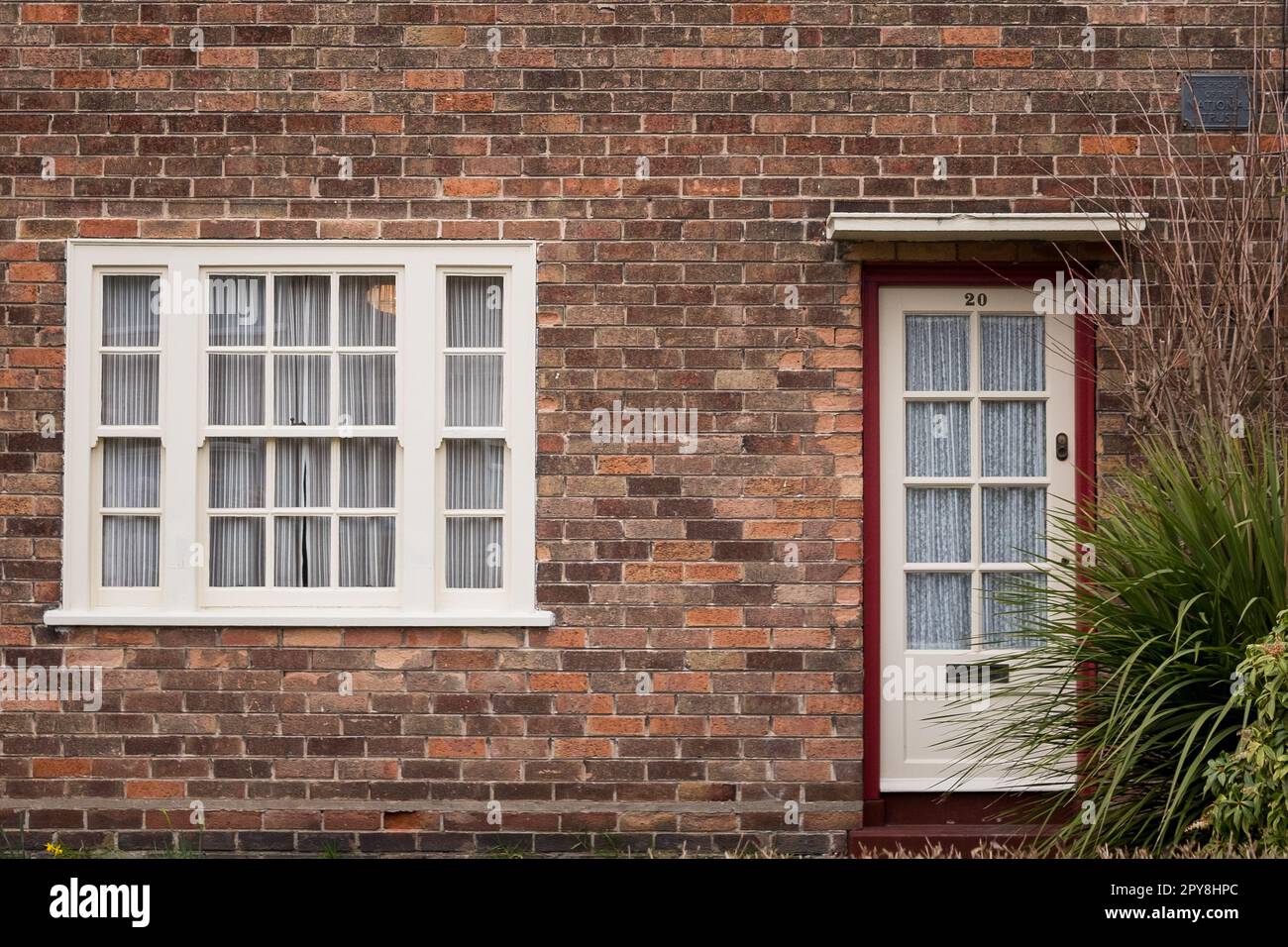 20 Forthlin Road, Allerton, Liverpool è la casa d'infanzia di Sir Paul McCartney dei Beatles Foto Stock