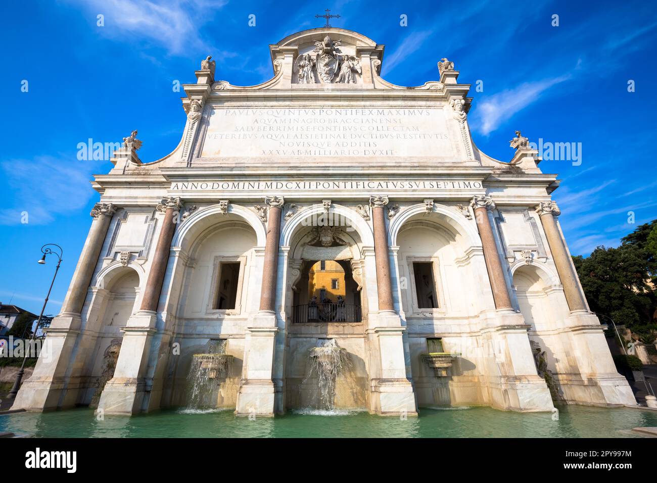 La Fontana DELLACQUA Paola, conosciuta anche come il Fontanone Foto Stock