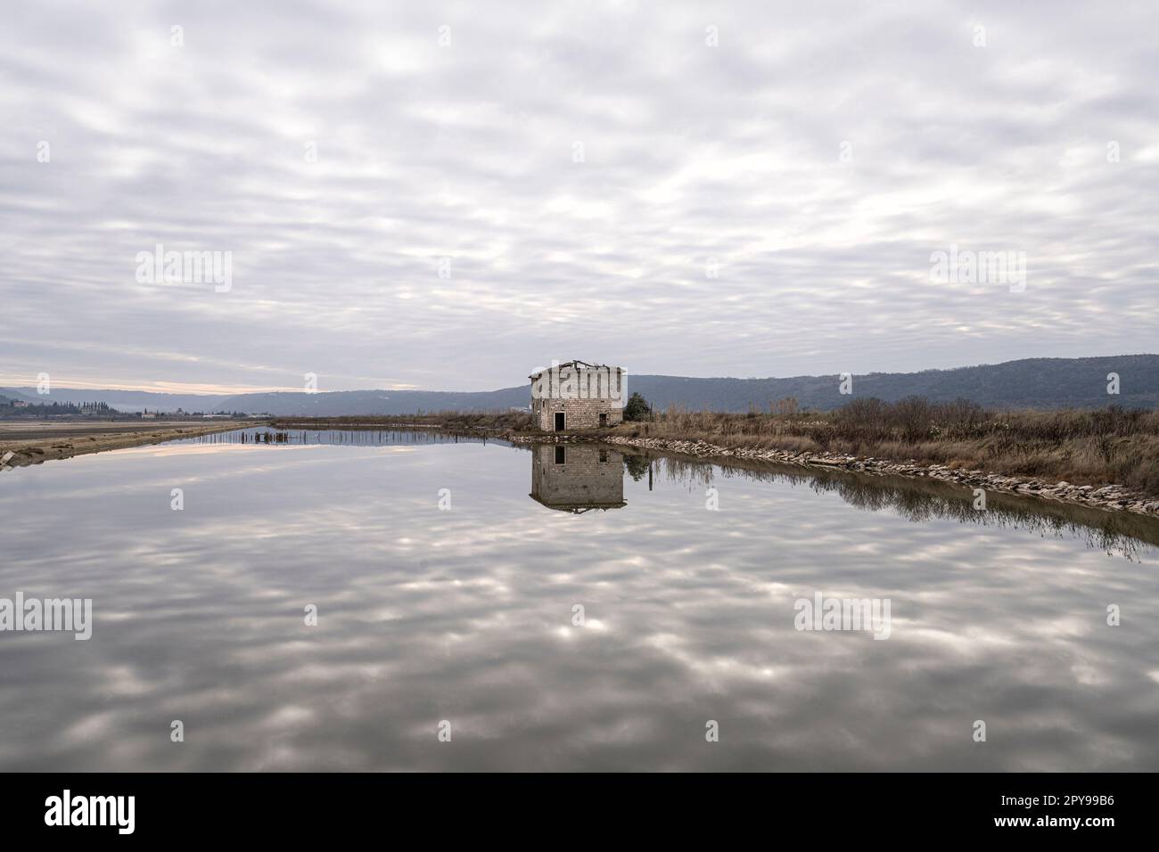 Le rovine della laguna Foto Stock