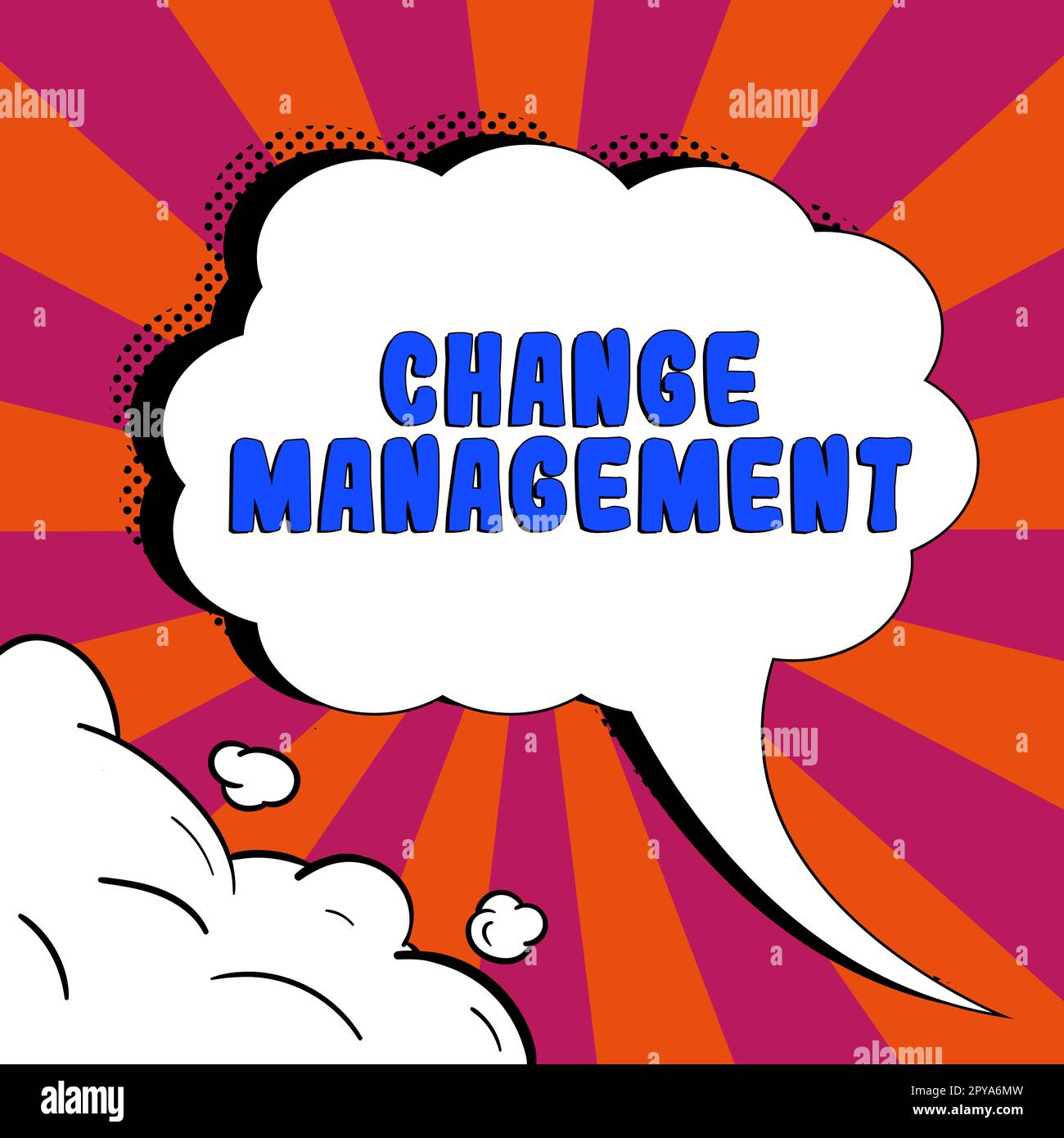 Didascalia di testo che presenta Change Management. Foto concettuale Sostituzione della leadership in un'organizzazione nuove politiche Foto Stock
