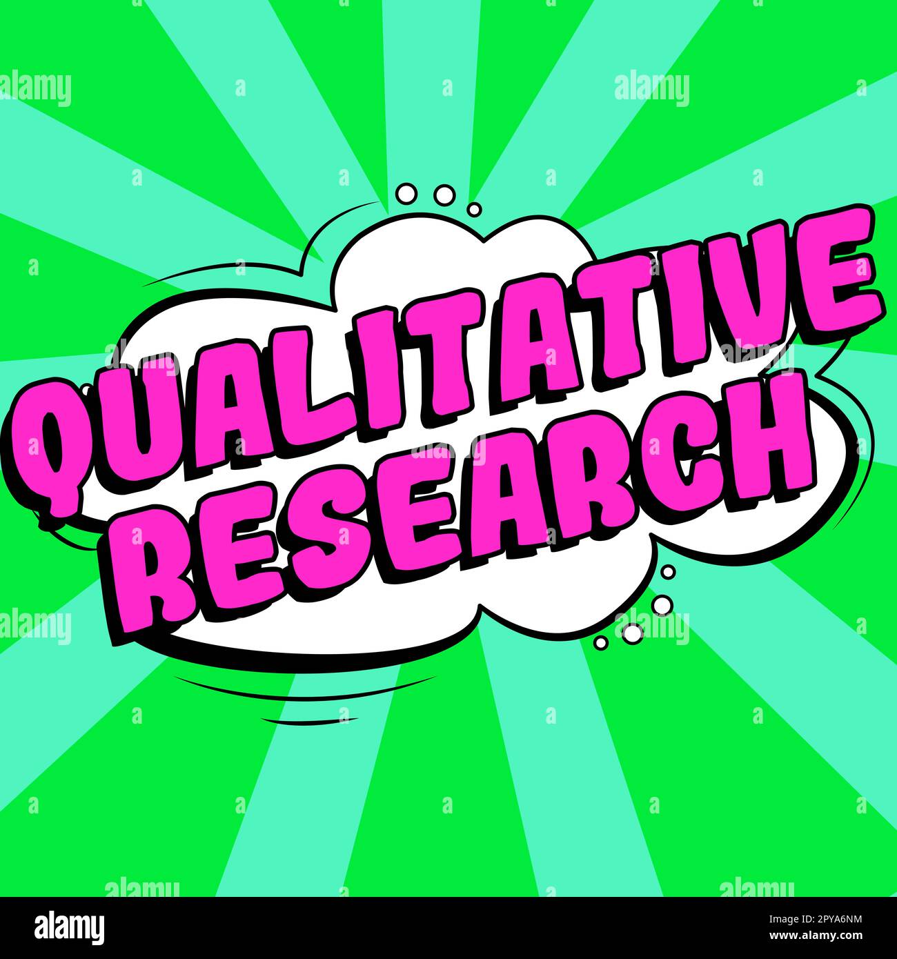 Segno che mostra la ricerca qualitativa. Foto concettuale certificata per svolgere un lavoro competente con esperienza Foto Stock