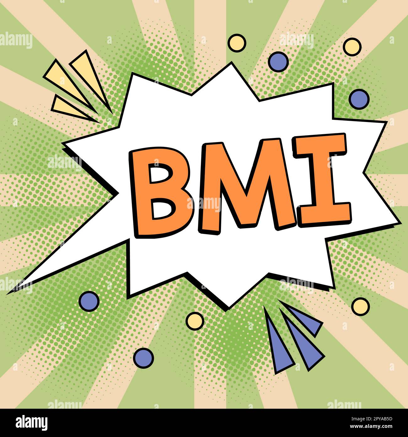 Inspirazione che mostra il segno BMI. Business concetto metodo di stima dei livelli di grasso corporeo in base al peso e altezza Foto Stock