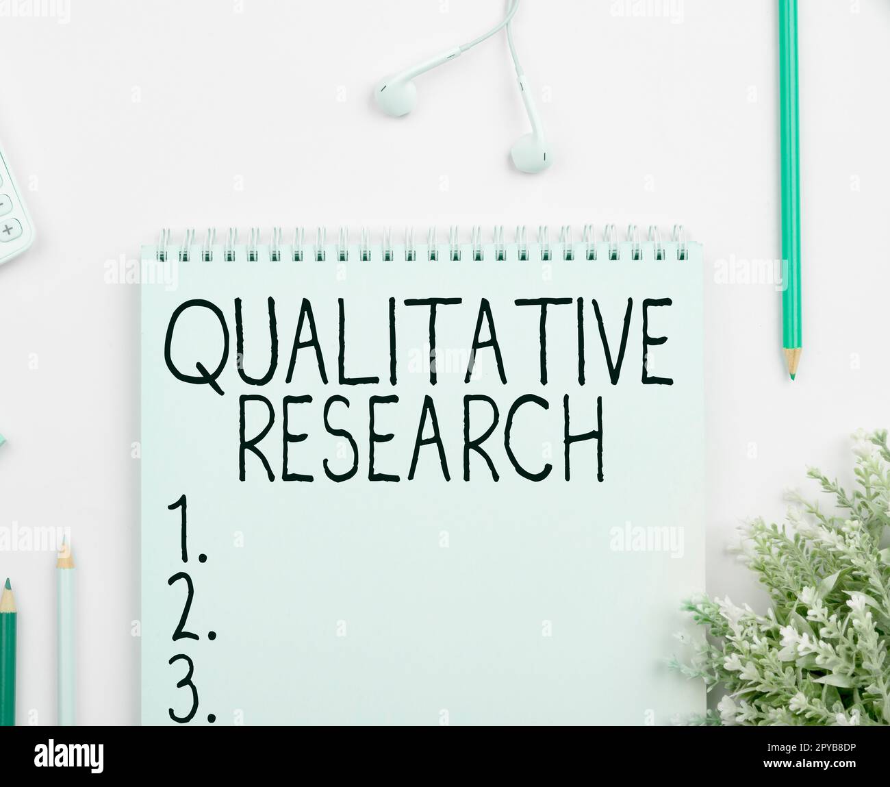 Scrittura a mano testo Ricerca qualitativa. Approccio aziendale certificato per svolgere un lavoro competente con esperienza Foto Stock
