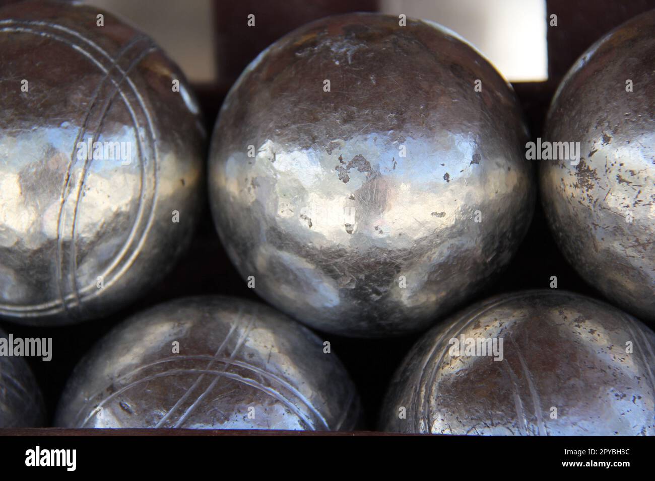 Bocce palla Foto Stock