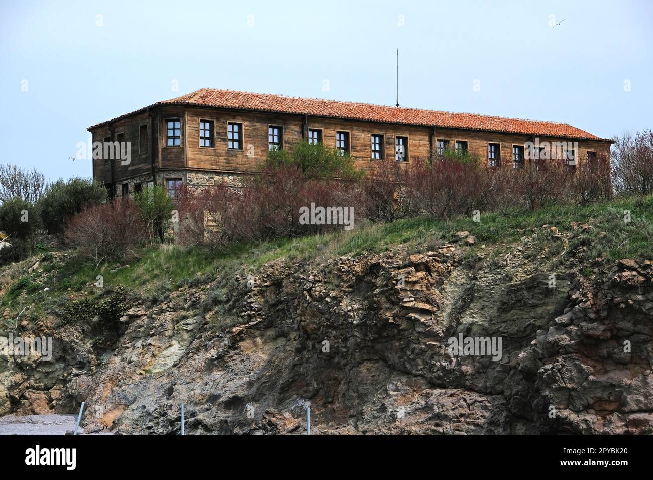 Edificio del monastero a Saint Anastasia, Bulgaria Foto Stock