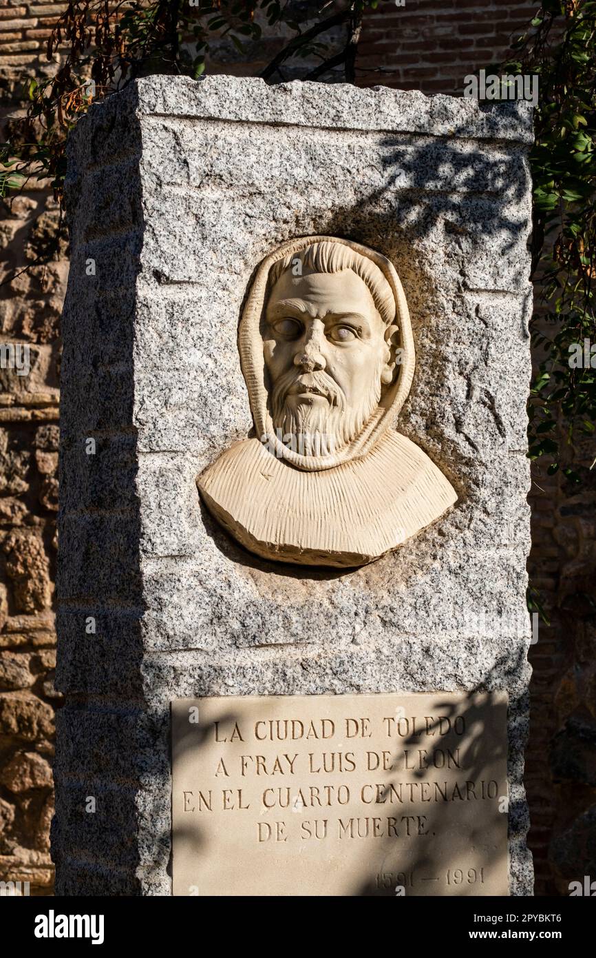 Fray Luis de Leon, Toledo, Castilla-la Mancha, Spagna Foto Stock