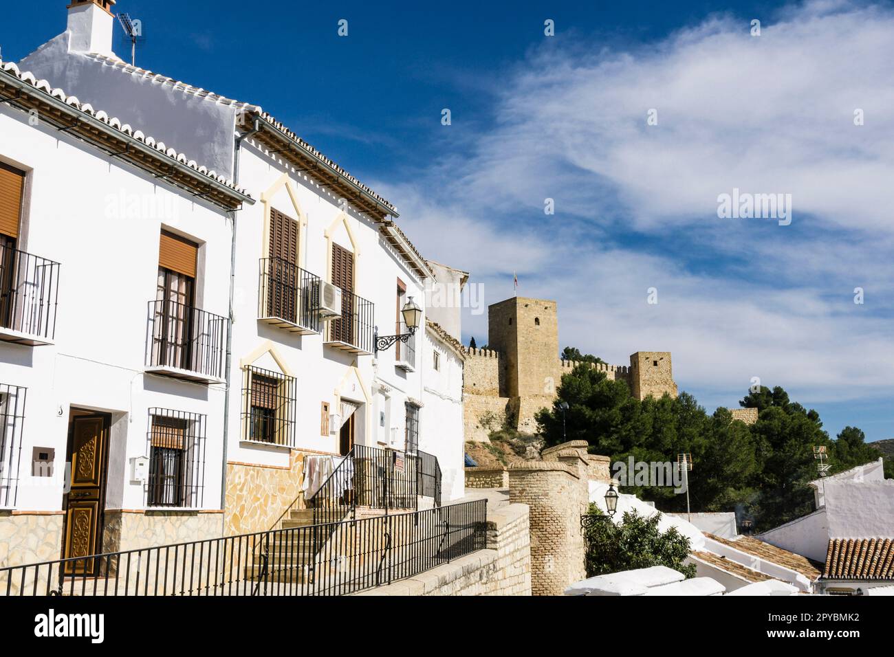 Alcazaba de Antequera, siglo XIV , Antequera,Andalucia, Spagna Foto Stock