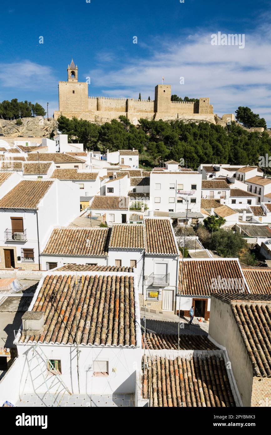 Alcazaba de Antequera, siglo XIV , Antequera,Andalucia, Spagna Foto Stock