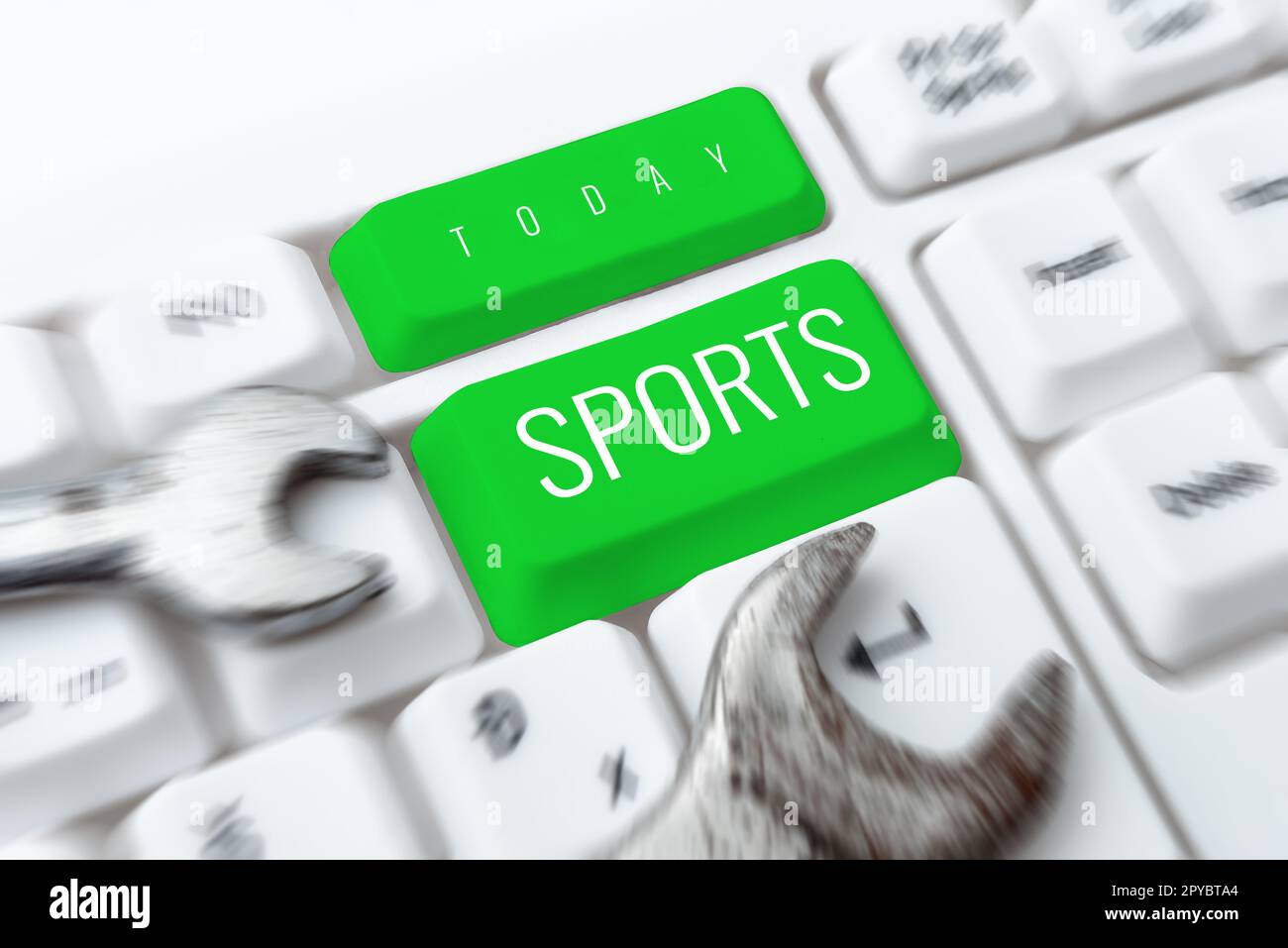 Scrittura a mano di testo Sport. Attività di concetto del Internet sforzo fisico e abilità competono l'individuo o la squadra Foto Stock