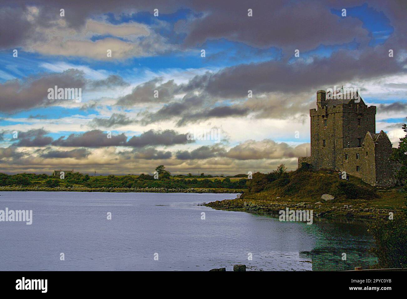 Dunguaire Castle Foto Stock