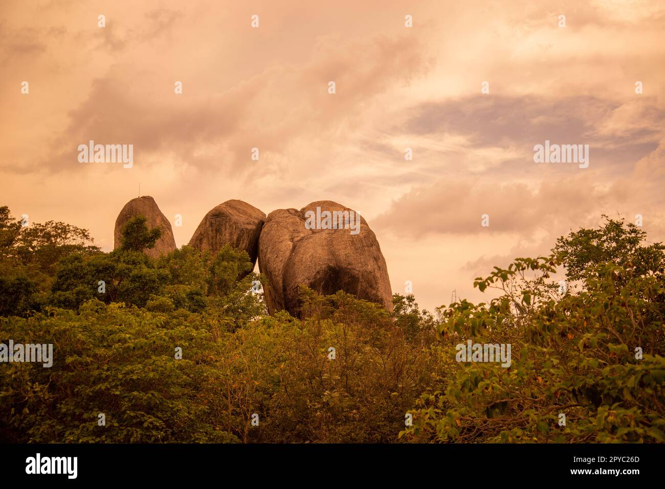 THAILANDIA PRACHUAP KHIRI KHAN STONE PARK Foto Stock