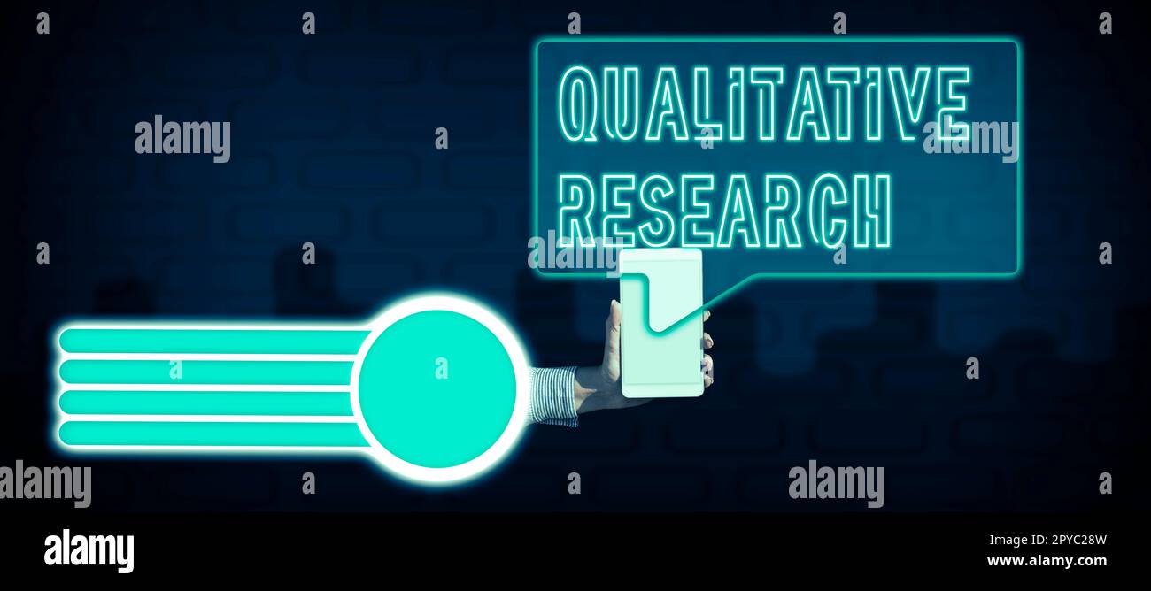 Scrittura a mano segno di ricerca qualitativa. Internet Concept certificato per svolgere un lavoro competente con esperienza Foto Stock