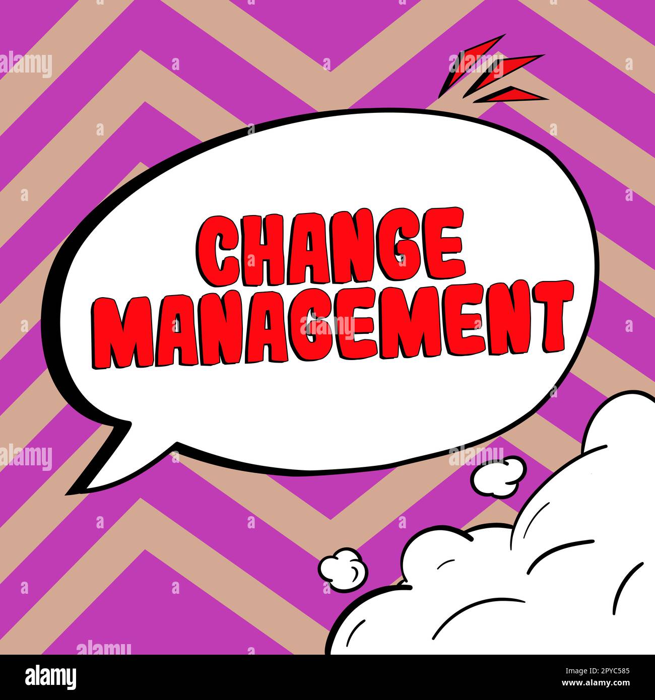 Didascalia di testo che presenta Change Management. Approccio aziendale Sostituzione della leadership in un'organizzazione nuove politiche Foto Stock