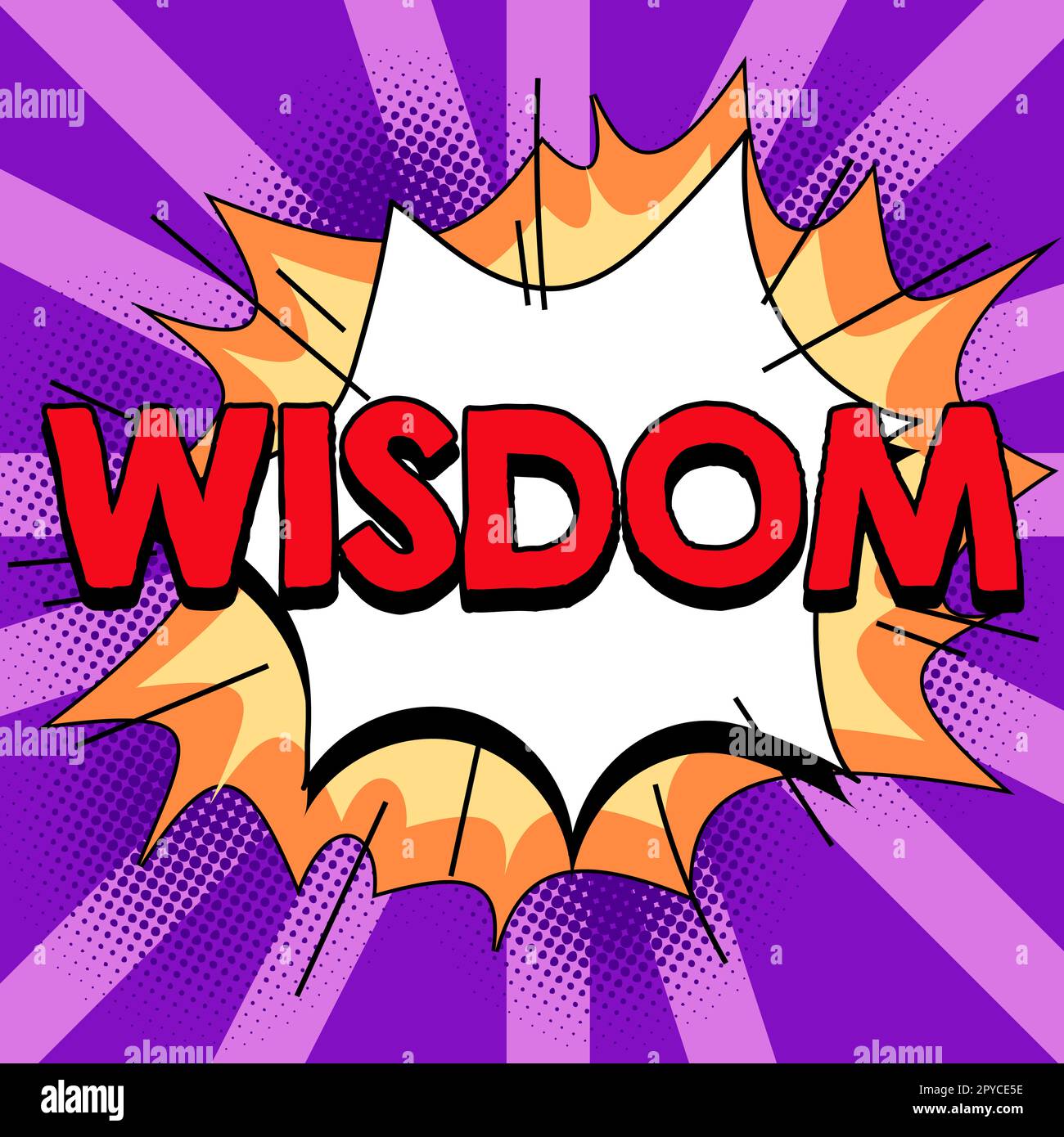 Segno che mostra saggezza. Qualità di concetto di affari avendo conoscenza di esperienza e buon senso qualcosa Foto Stock