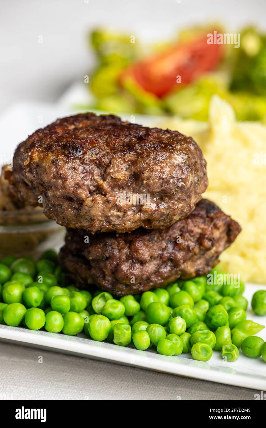 lafs di carne bavaresi Foto Stock
