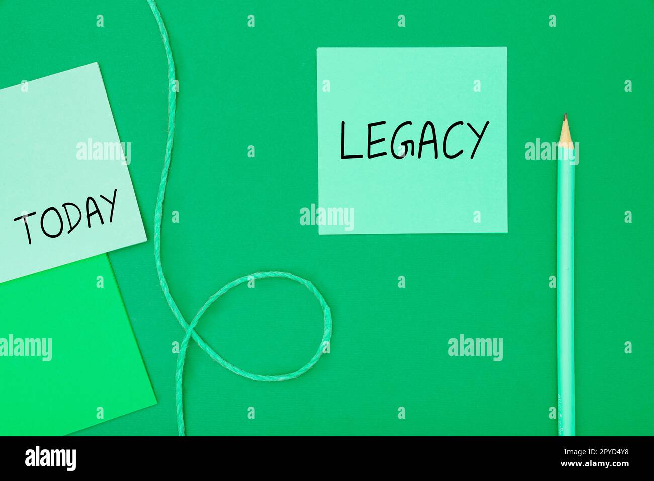 Didascalia concettuale Legacy. Panoramica aziendale trasmessa ricevuta da un antenato Money Properties dato da volontà Foto Stock