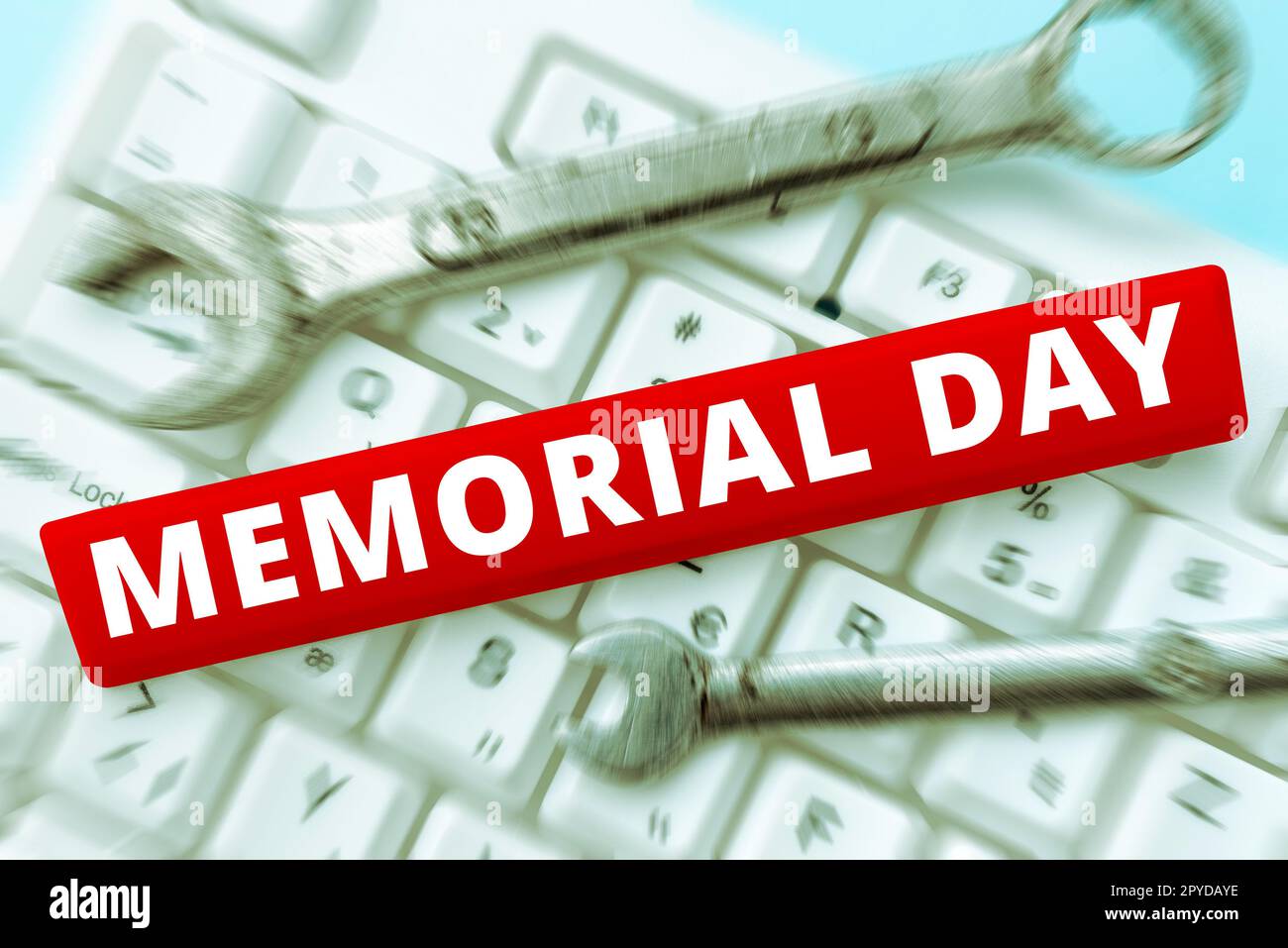 Esposizione concettuale Memorial Day. Foto concettuale per onorare e ricordare coloro che sono morti nel servizio militare Foto Stock