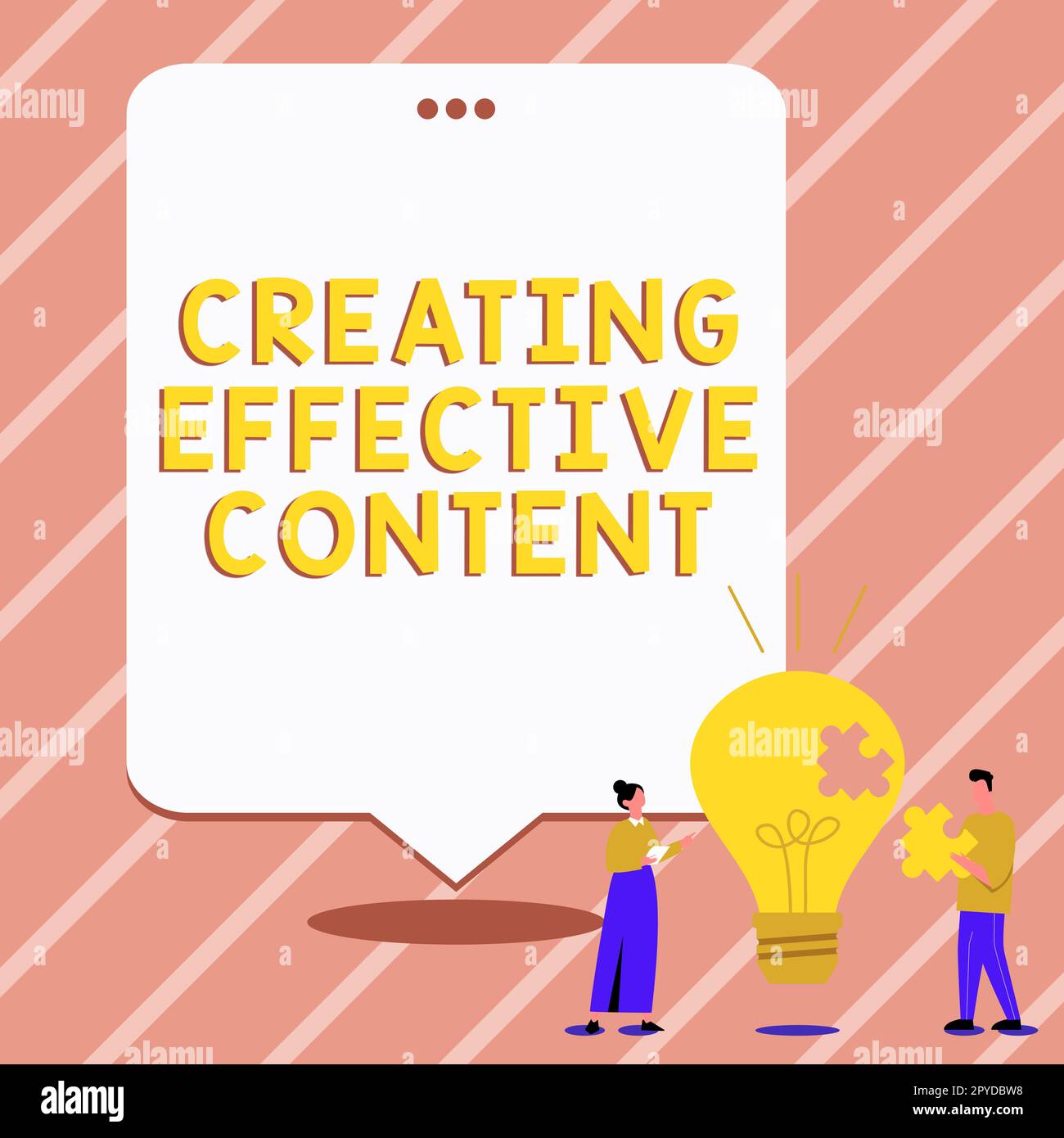Didascalia concettuale creazione di contenuti efficaci. Business Approach informazioni preziose informazioni di facile utilizzo Foto Stock